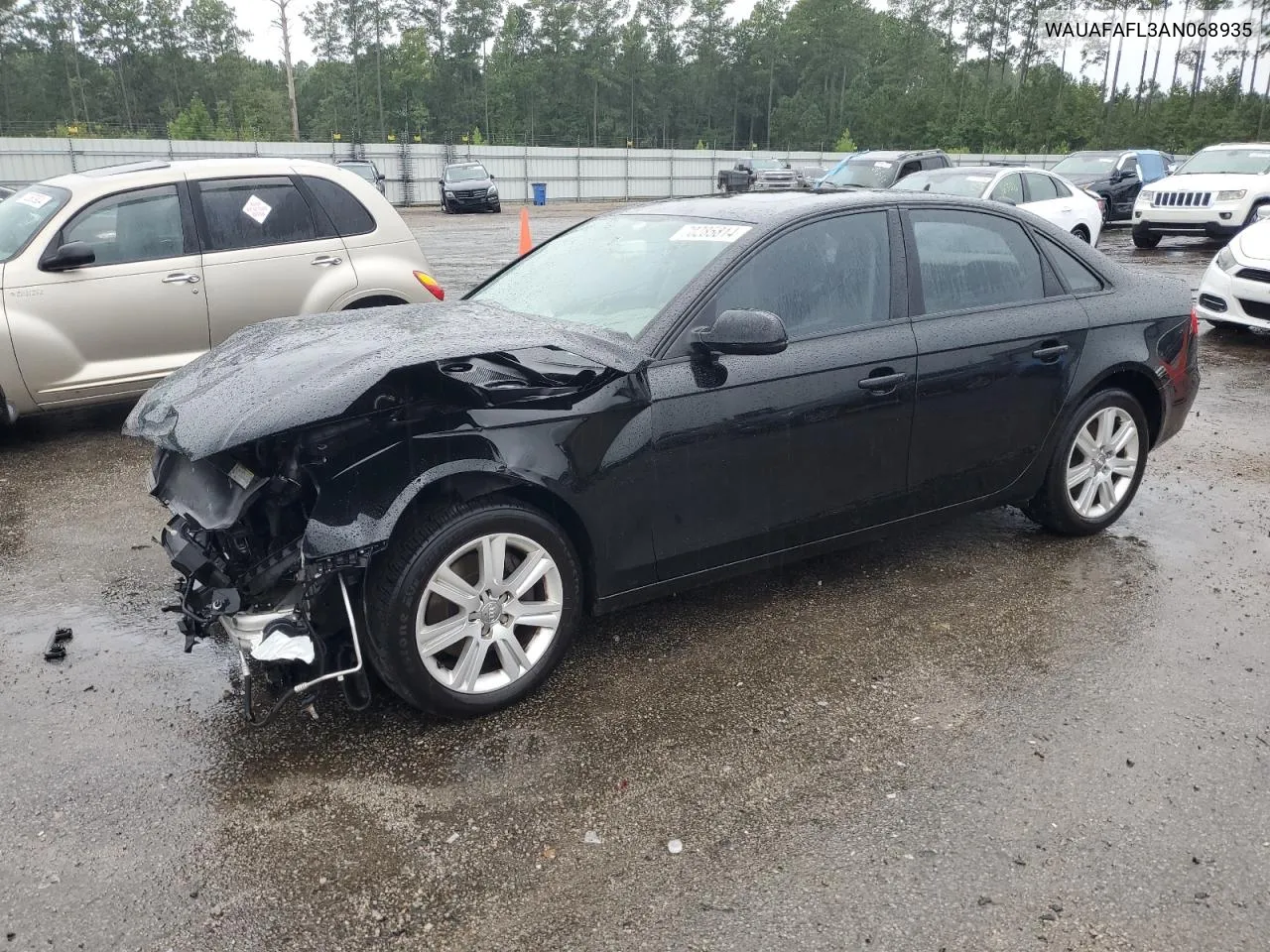 WAUAFAFL3AN068935 2010 Audi A4 Premium