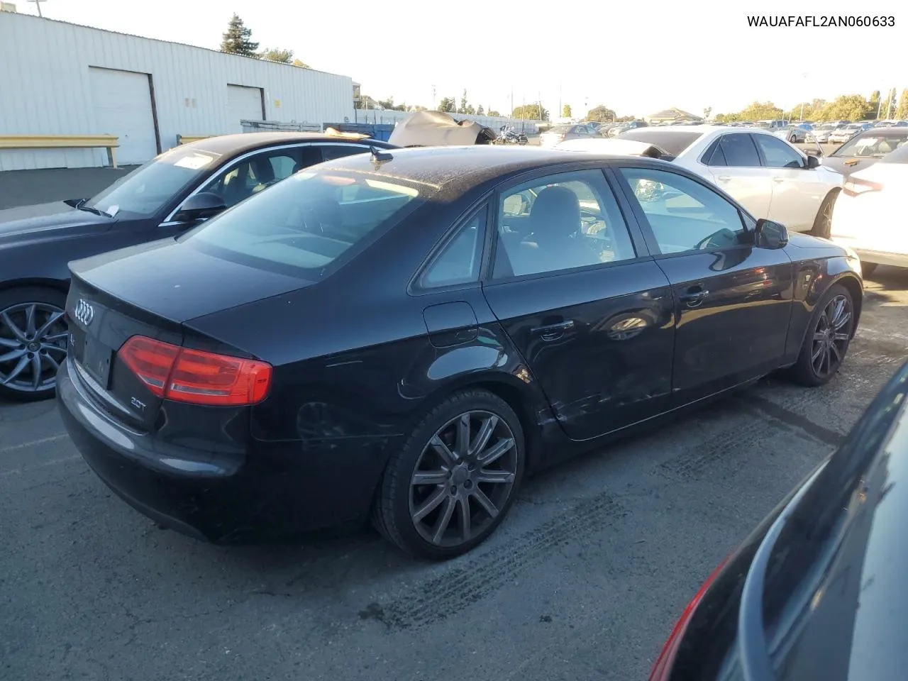 2010 Audi A4 Premium VIN: WAUAFAFL2AN060633 Lot: 70393904