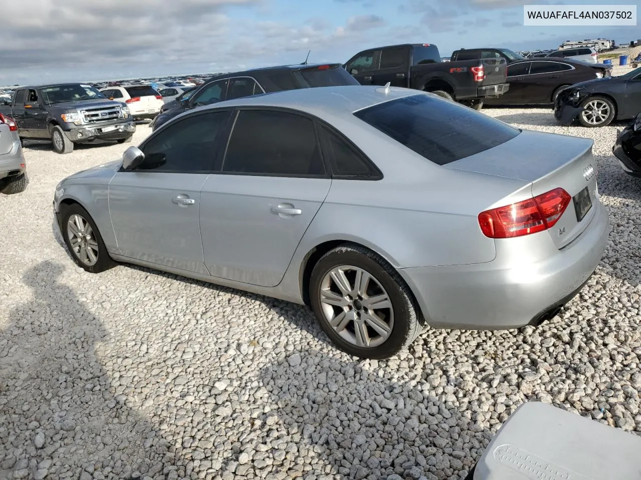 2010 Audi A4 Premium VIN: WAUAFAFL4AN037502 Lot: 71265874