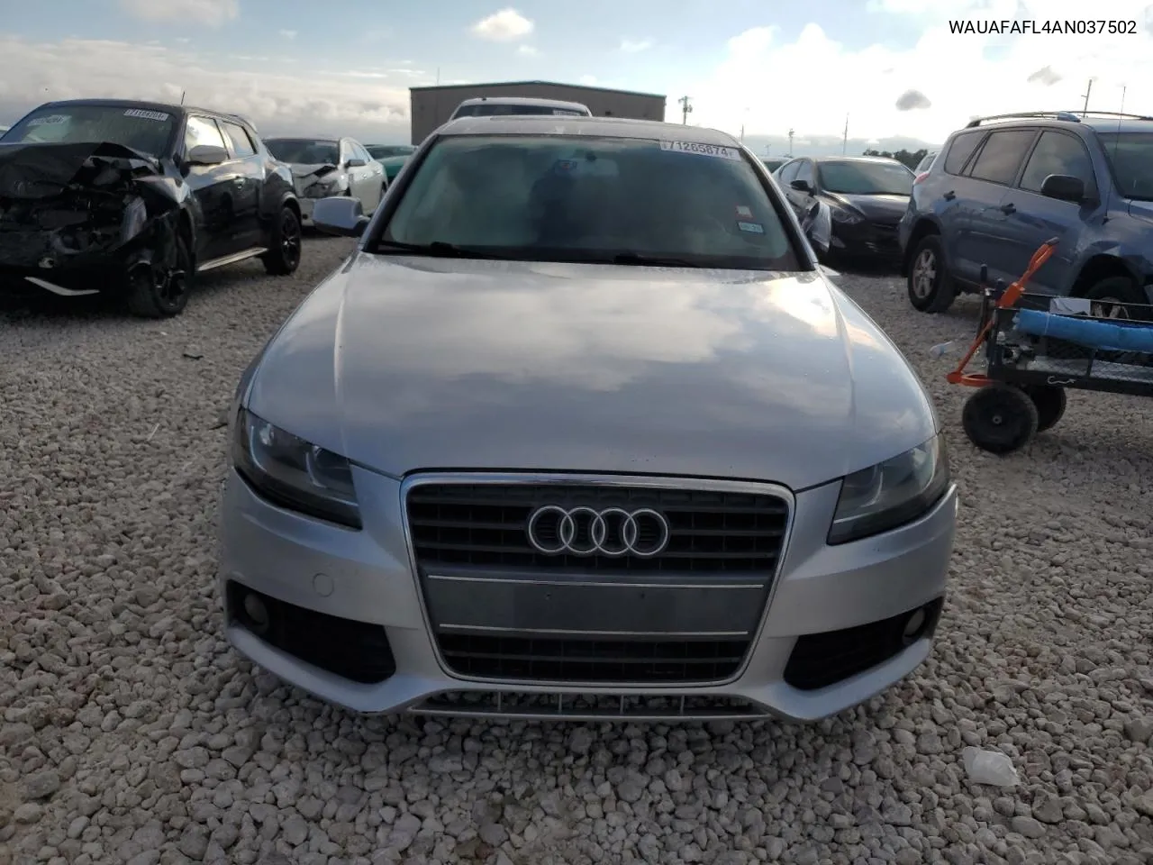 2010 Audi A4 Premium VIN: WAUAFAFL4AN037502 Lot: 71265874