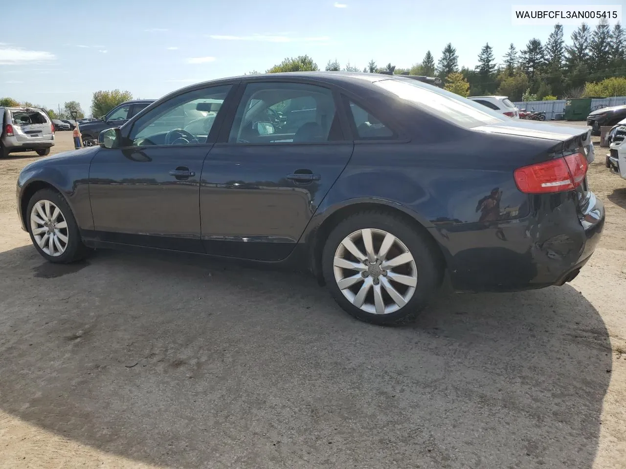 WAUBFCFL3AN005415 2010 Audi A4 Premium