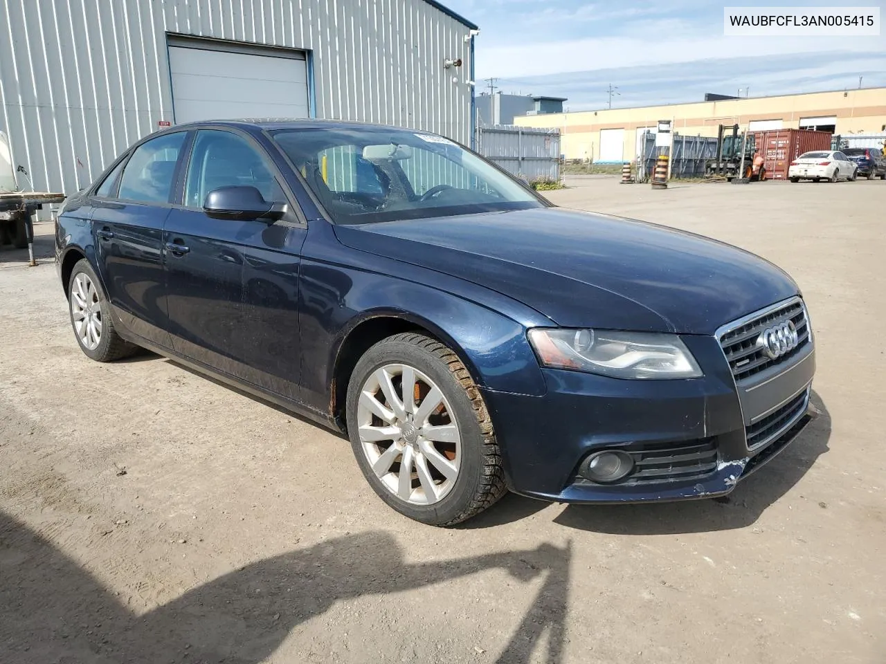 WAUBFCFL3AN005415 2010 Audi A4 Premium