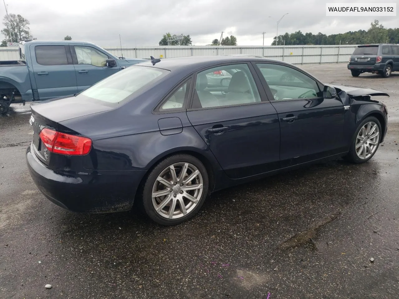 WAUDFAFL9AN033152 2010 Audi A4 Premium