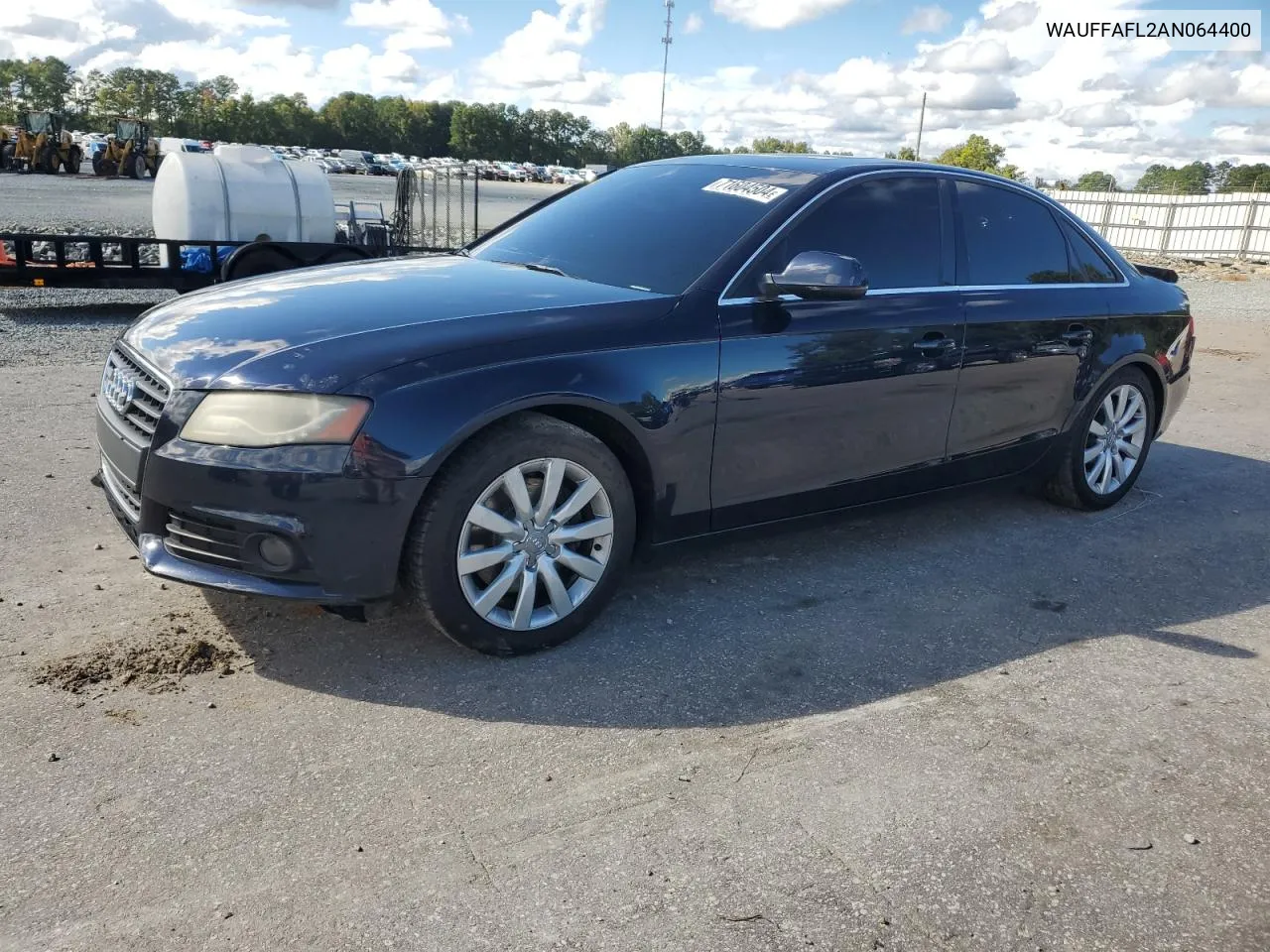 2010 Audi A4 Premium Plus VIN: WAUFFAFL2AN064400 Lot: 71604504