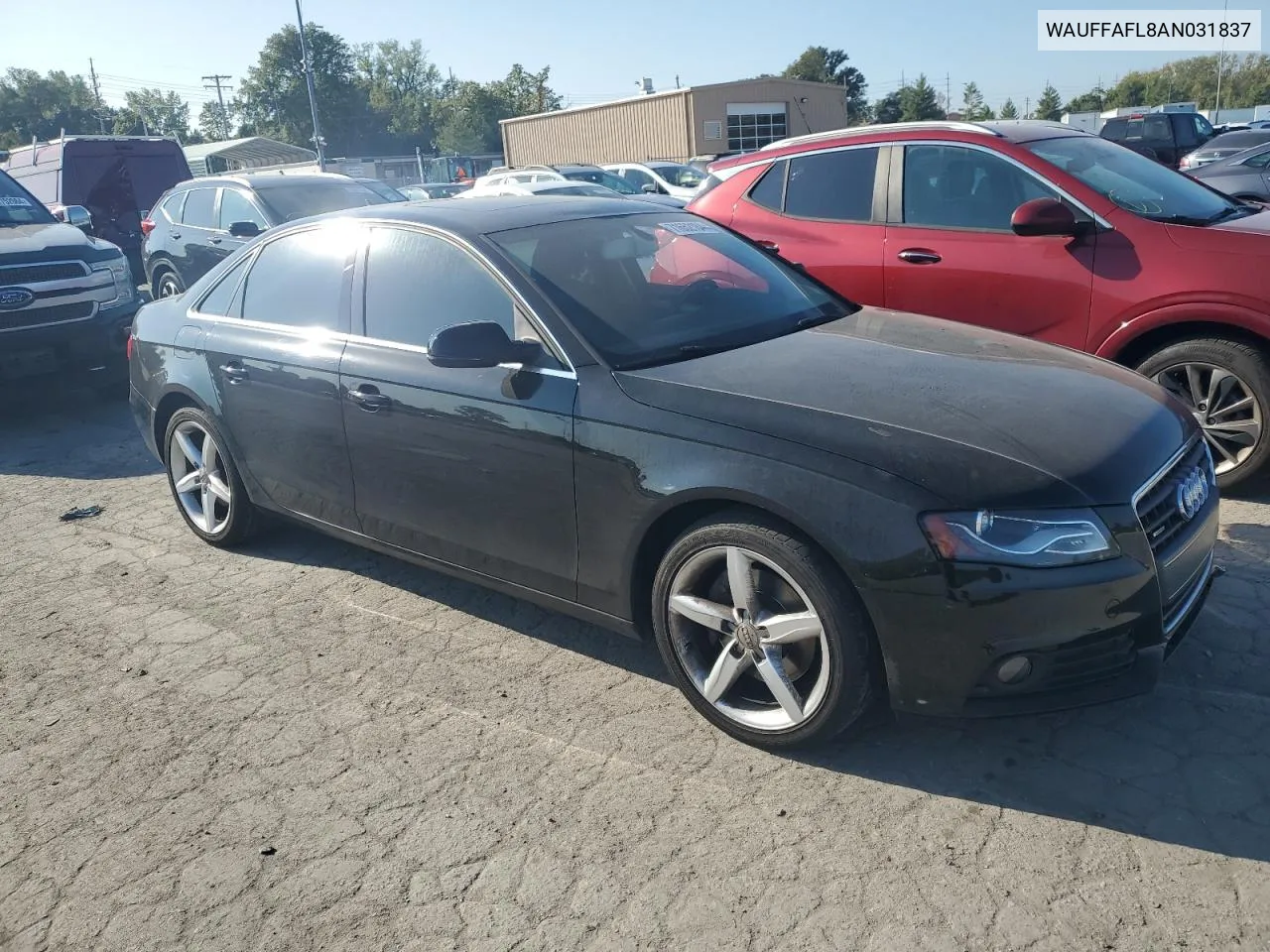 2010 Audi A4 Premium Plus VIN: WAUFFAFL8AN031837 Lot: 71652184