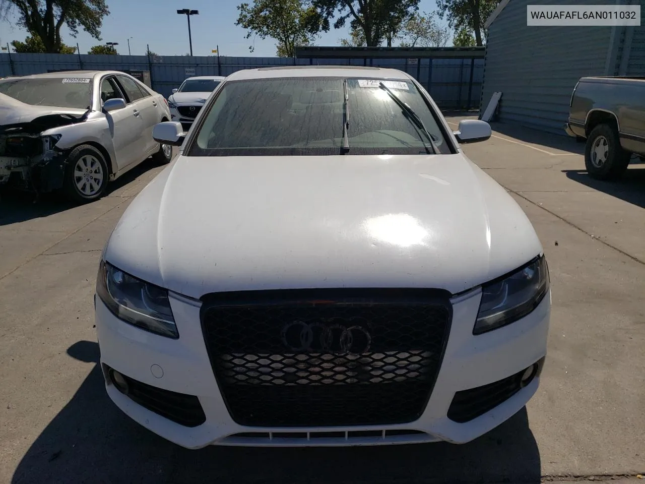 2010 Audi A4 Premium VIN: WAUAFAFL6AN011032 Lot: 72608024