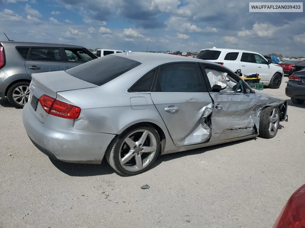 2010 Audi A4 Premium Plus VIN: WAUFFAFL2AN039433 Lot: 72657514