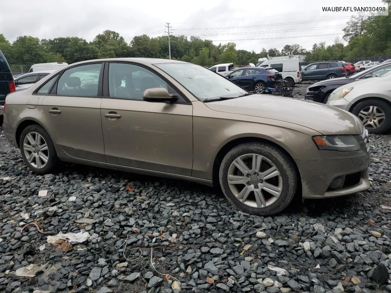 WAUBFAFL9AN030498 2010 Audi A4 Premium