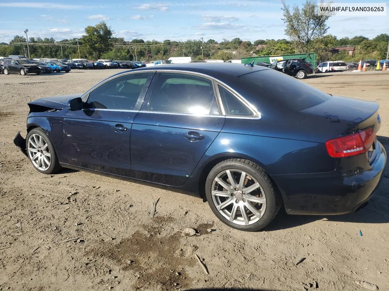 2010 Audi A4 Premium Plus VIN: WAUHFAFL9AN036263 Lot: 73876714