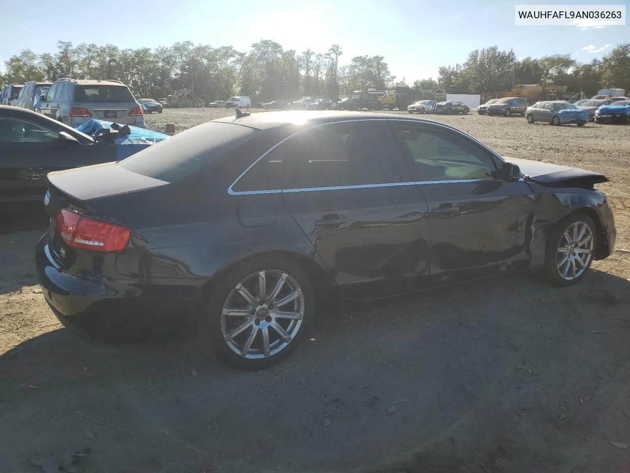 2010 Audi A4 Premium Plus VIN: WAUHFAFL9AN036263 Lot: 73876714