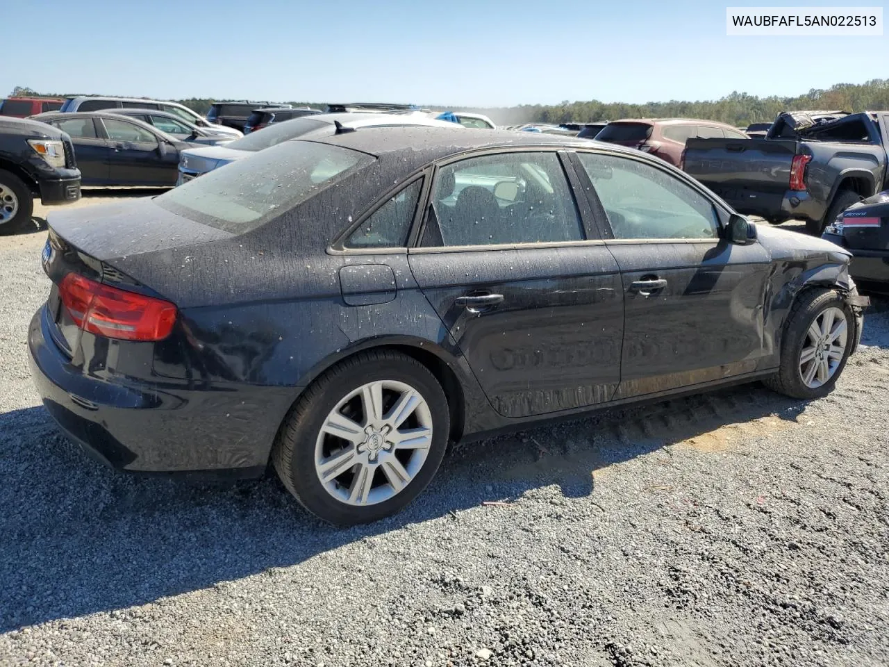 2010 Audi A4 Premium VIN: WAUBFAFL5AN022513 Lot: 75648014