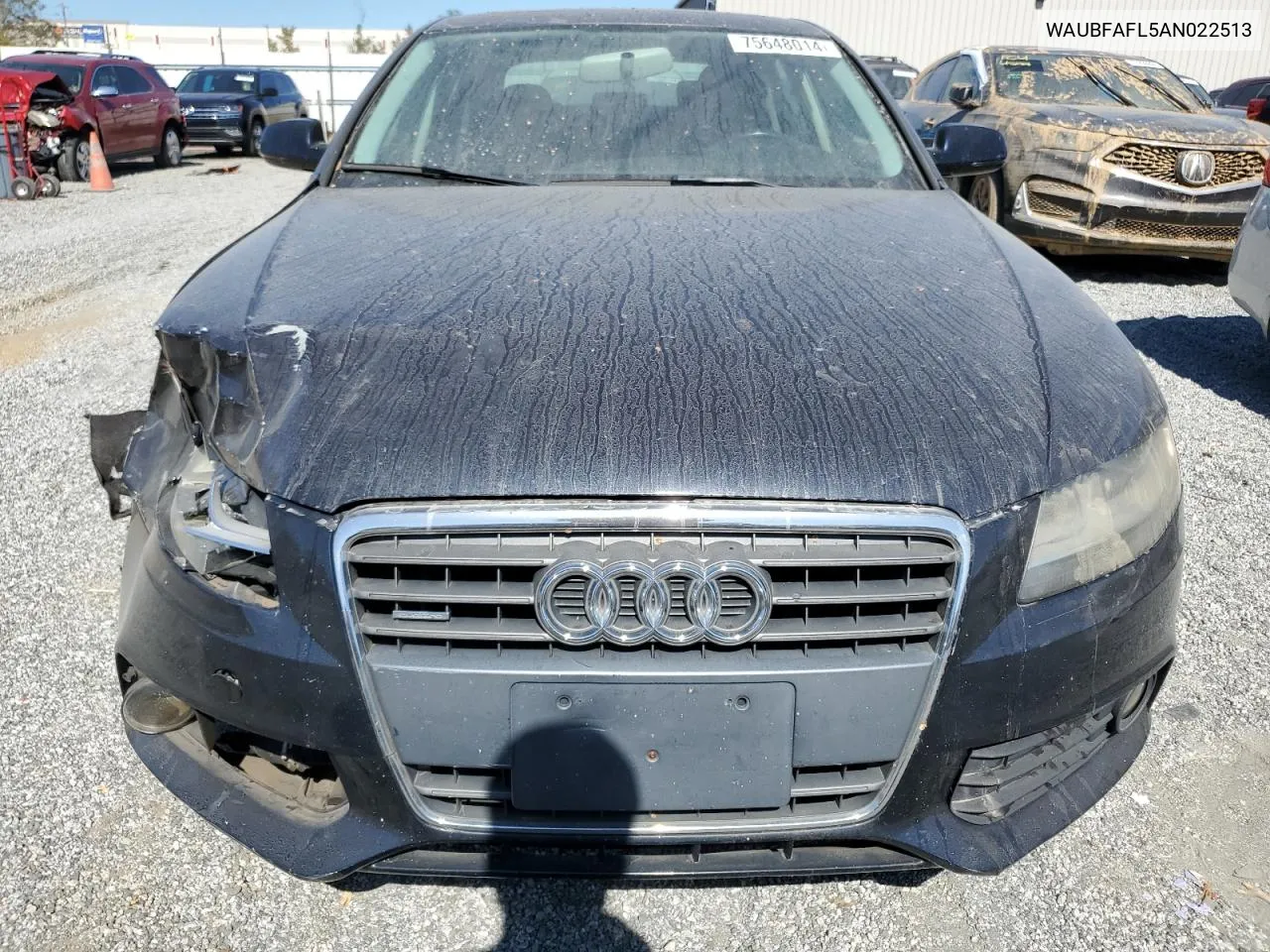 2010 Audi A4 Premium VIN: WAUBFAFL5AN022513 Lot: 75648014