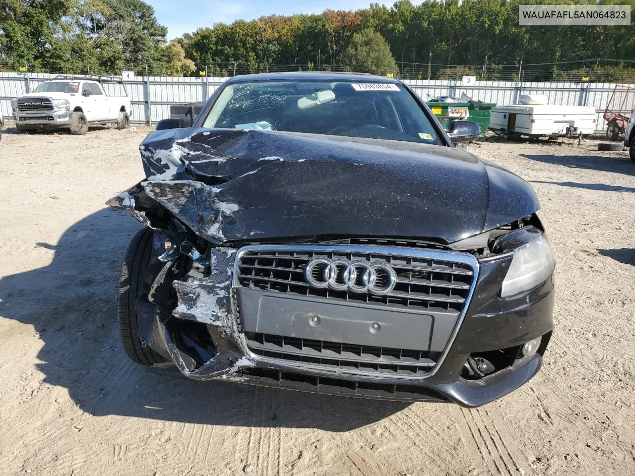 2010 Audi A4 Premium VIN: WAUAFAFL5AN064823 Lot: 75983854