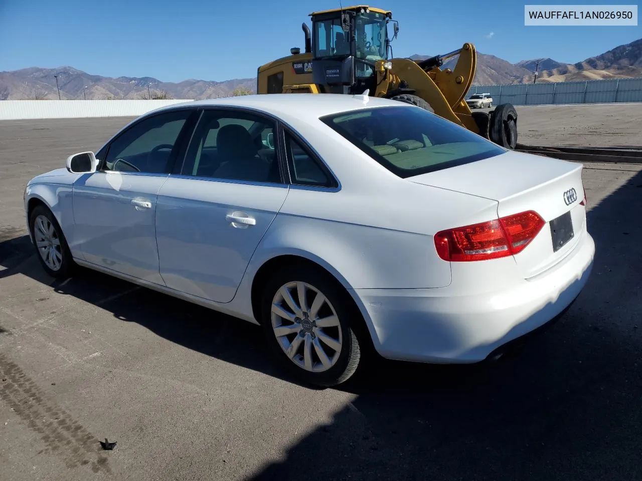 2010 Audi A4 Premium Plus VIN: WAUFFAFL1AN026950 Lot: 77157734