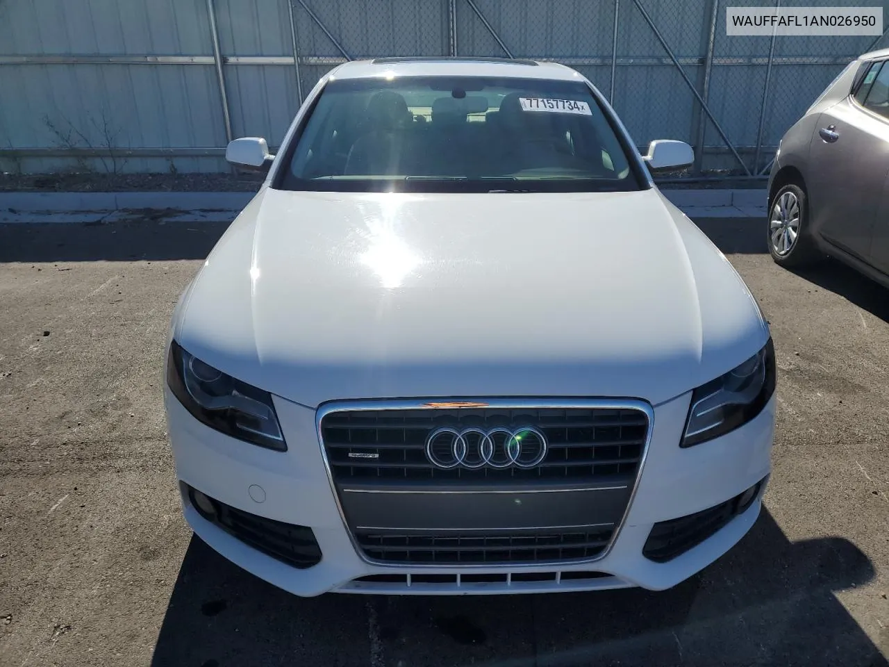 2010 Audi A4 Premium Plus VIN: WAUFFAFL1AN026950 Lot: 77157734