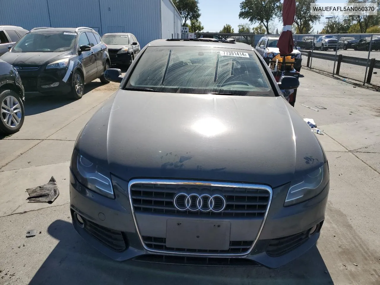 2010 Audi A4 Premium Plus VIN: WAUEFAFL5AN060370 Lot: 77391414