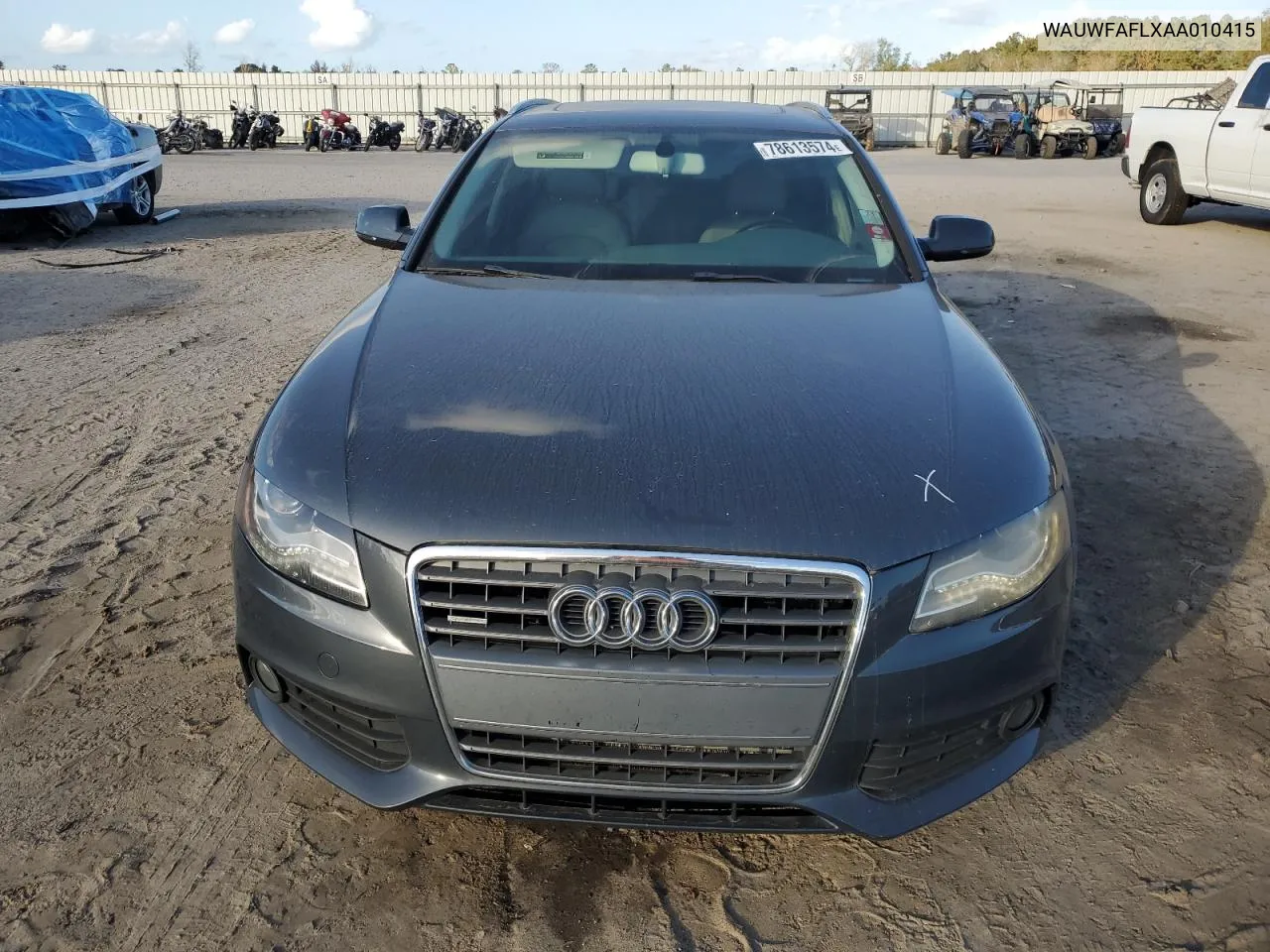 2010 Audi A4 Premium Plus VIN: WAUWFAFLXAA010415 Lot: 78613574