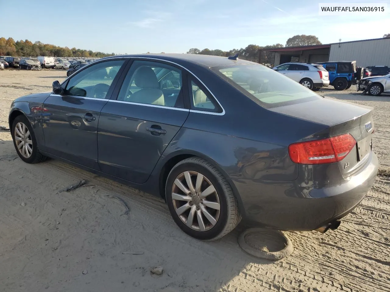 2010 Audi A4 Premium Plus VIN: WAUFFAFL5AN036915 Lot: 78672174