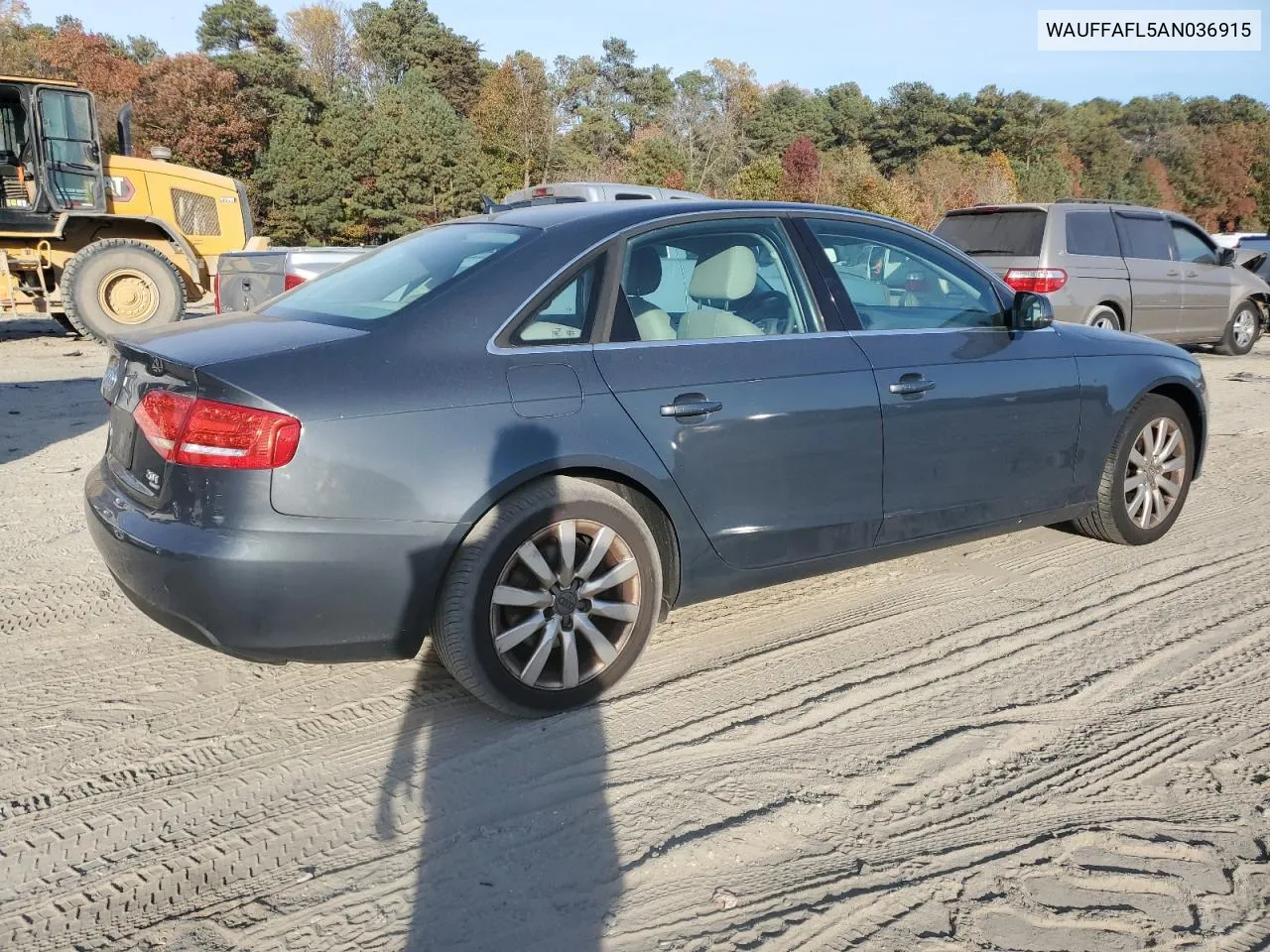 2010 Audi A4 Premium Plus VIN: WAUFFAFL5AN036915 Lot: 78672174