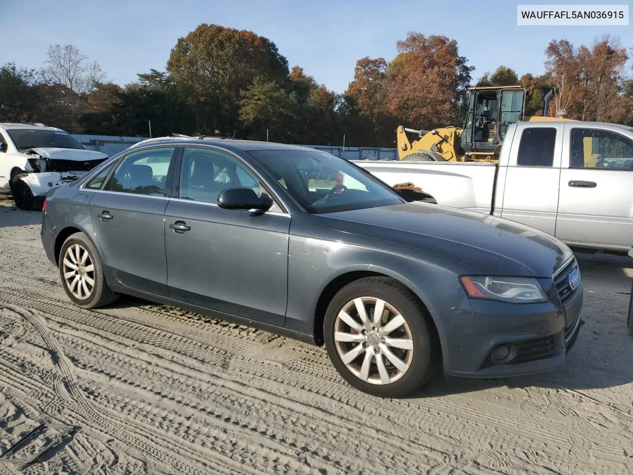 2010 Audi A4 Premium Plus VIN: WAUFFAFL5AN036915 Lot: 78672174