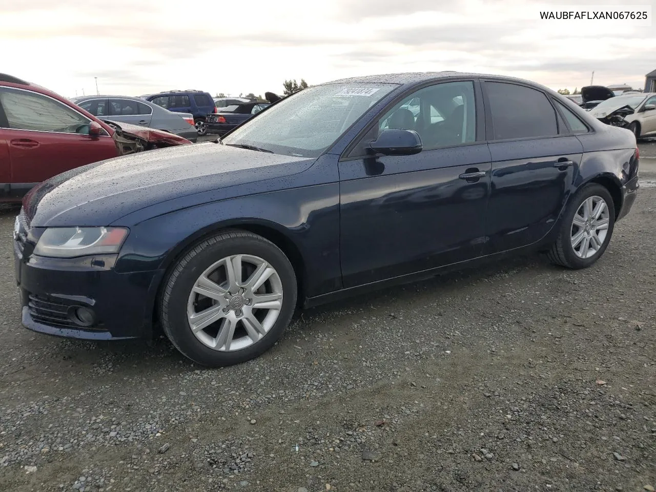 2010 Audi A4 Premium VIN: WAUBFAFLXAN067625 Lot: 79241874