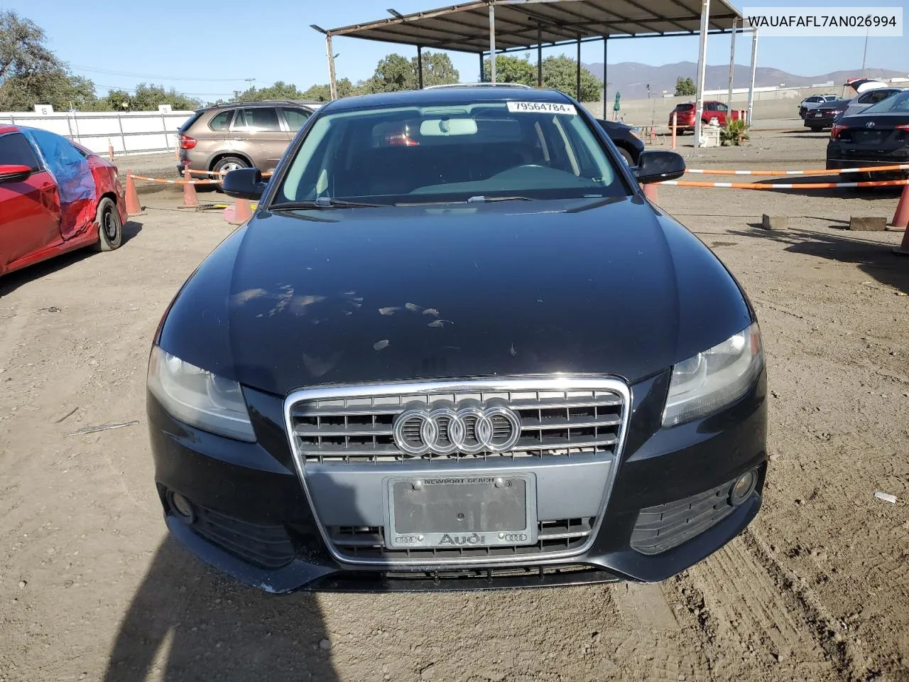 2010 Audi A4 Premium VIN: WAUAFAFL7AN026994 Lot: 79564784