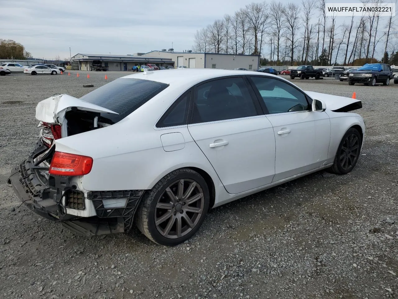 2010 Audi A4 Premium Plus VIN: WAUFFAFL7AN032221 Lot: 80230464