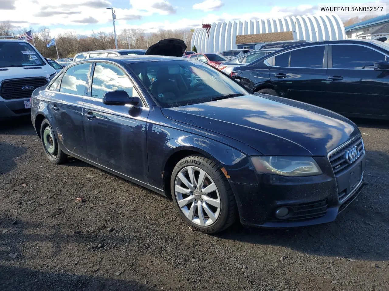 2010 Audi A4 Premium Plus VIN: WAUFFAFL5AN052547 Lot: 80493164