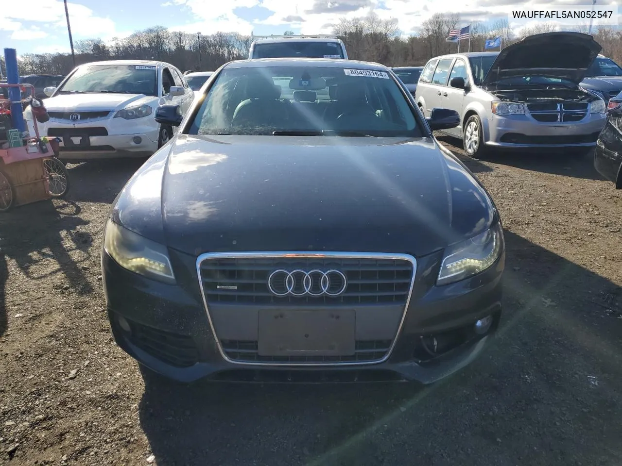 2010 Audi A4 Premium Plus VIN: WAUFFAFL5AN052547 Lot: 80493164