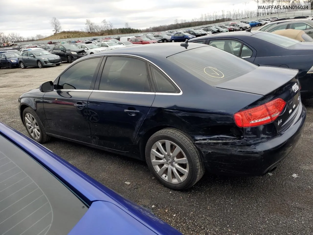 2010 Audi A4 Premium Plus VIN: WAUFFAFL5AN016034 Lot: 81144374