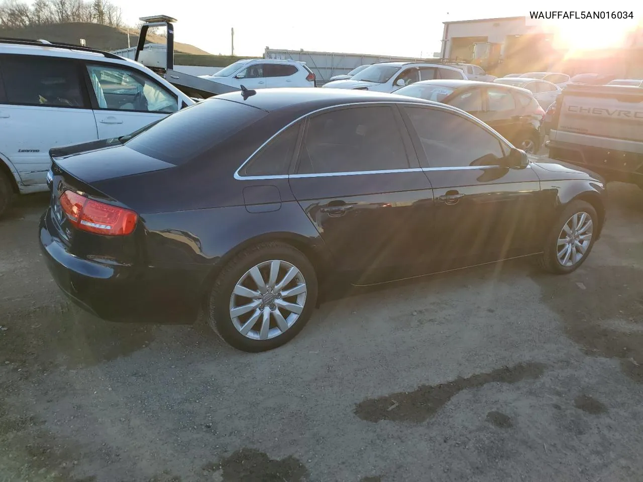 2010 Audi A4 Premium Plus VIN: WAUFFAFL5AN016034 Lot: 81144374