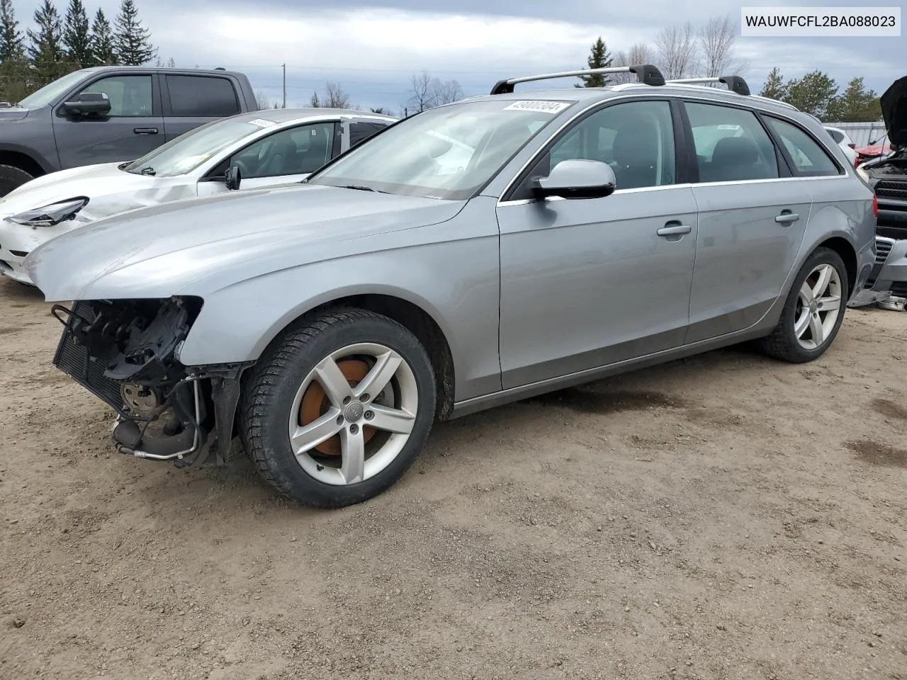 WAUWFCFL2BA088023 2011 Audi A4 Premium Plus