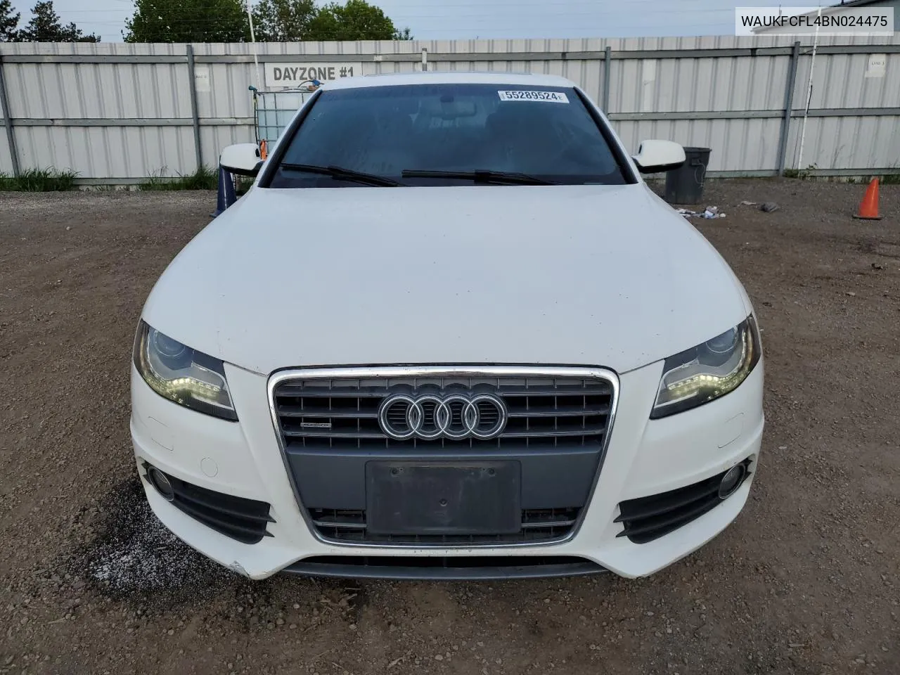 WAUKFCFL4BN024475 2011 Audi A4 Prestige