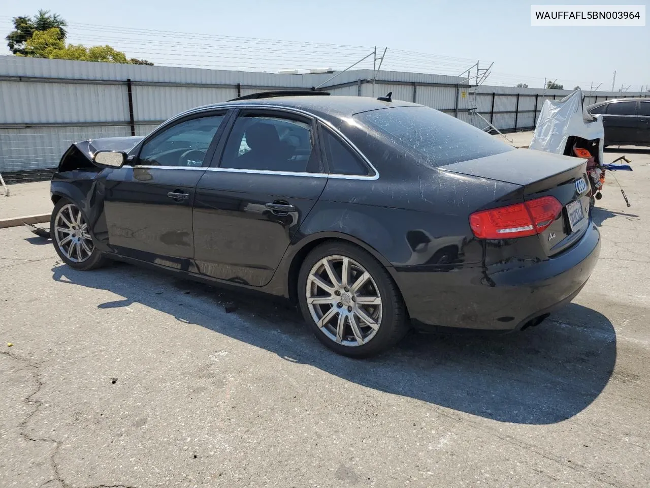 2011 Audi A4 Premium Plus VIN: WAUFFAFL5BN003964 Lot: 62892864