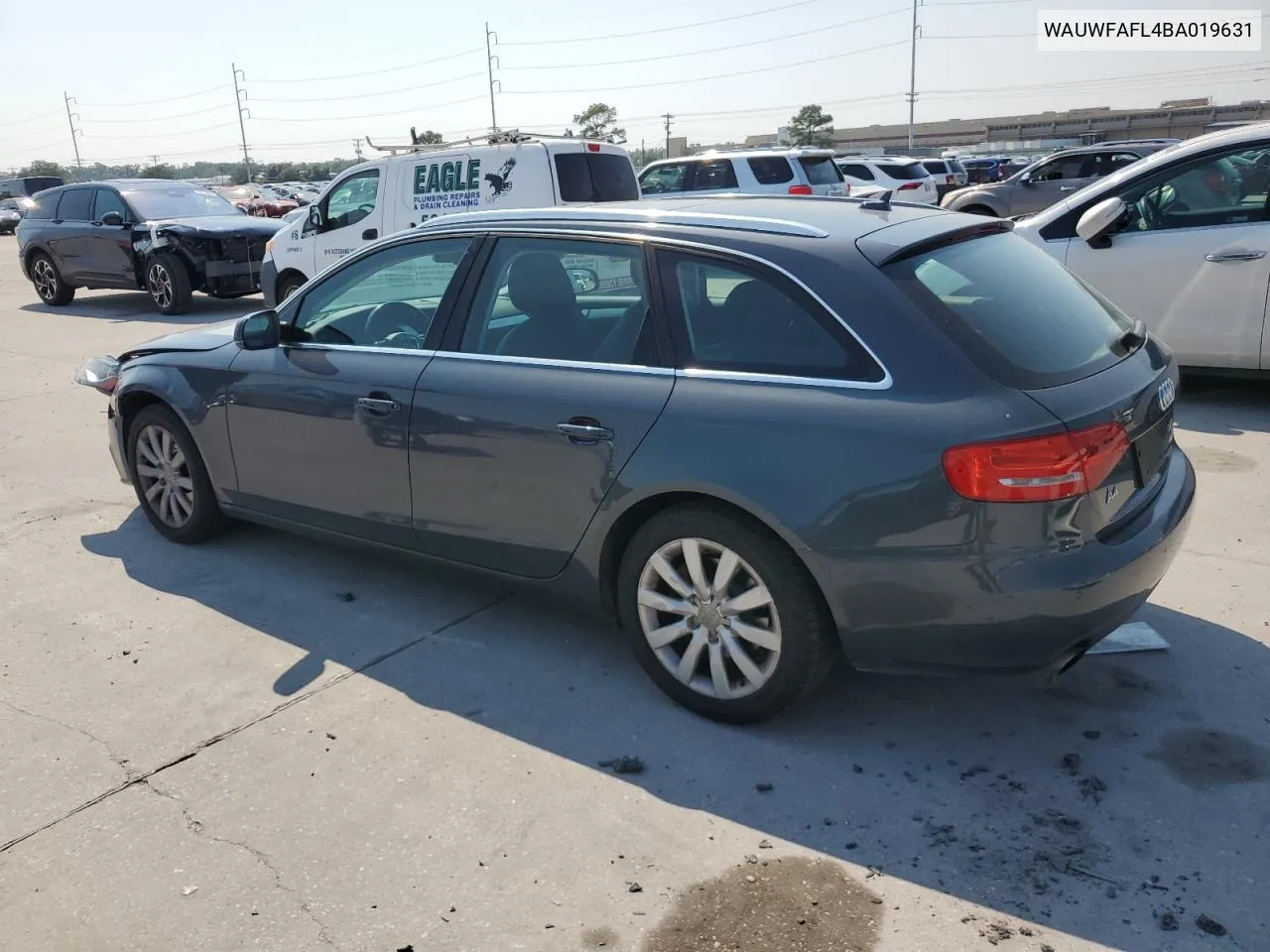 WAUWFAFL4BA019631 2011 Audi A4 Premium Plus