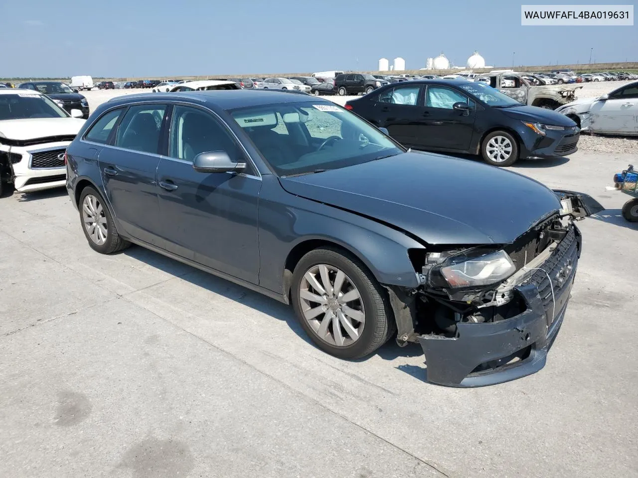 WAUWFAFL4BA019631 2011 Audi A4 Premium Plus