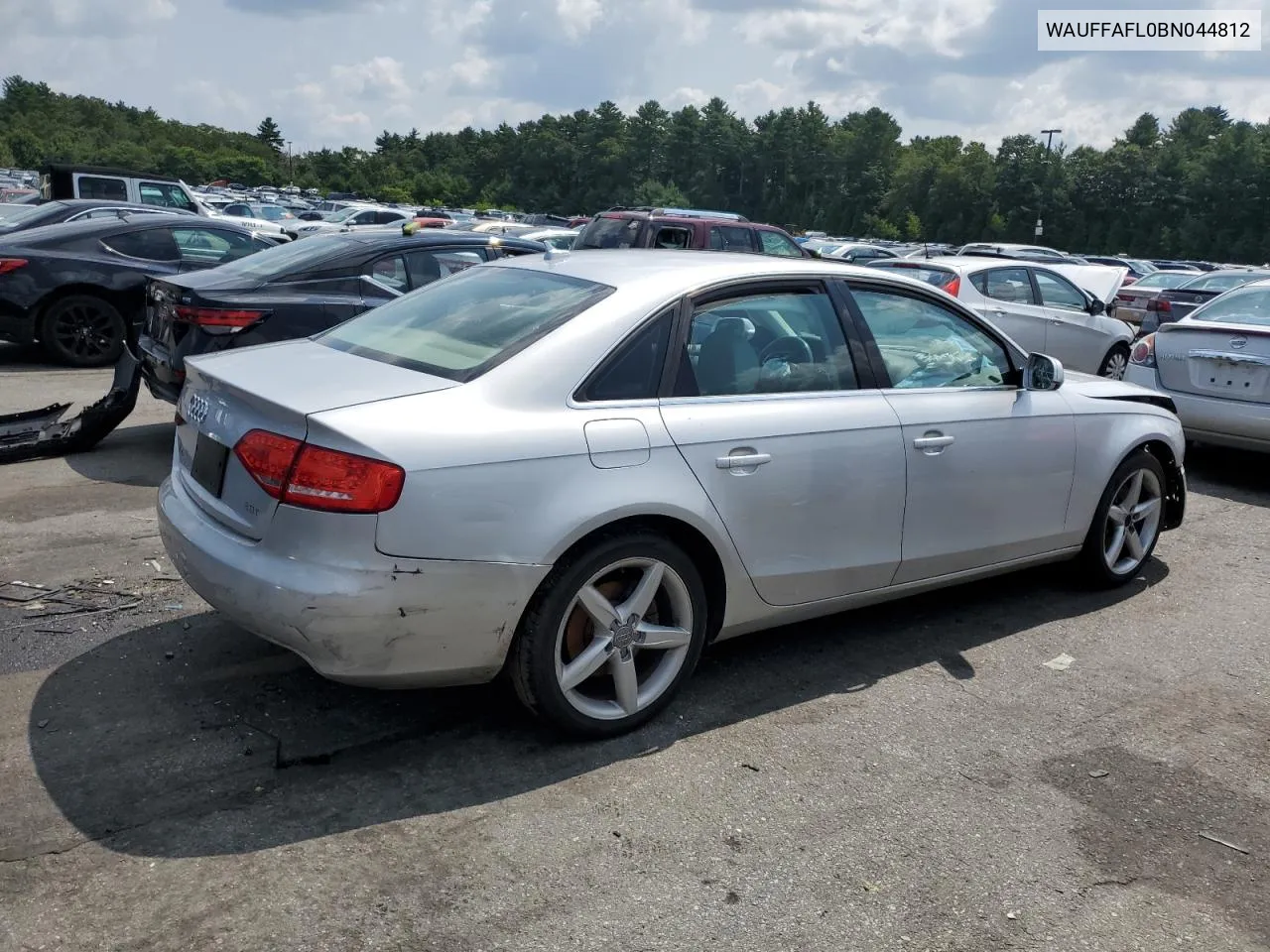 WAUFFAFL0BN044812 2011 Audi A4 Premium Plus