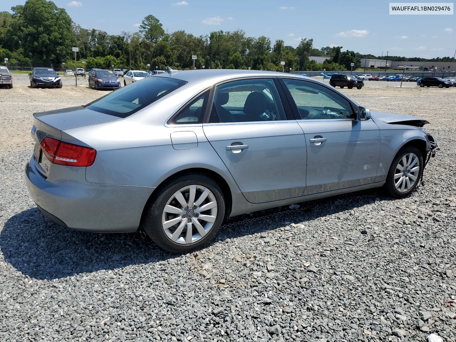 2011 Audi A4 Premium Plus VIN: WAUFFAFL1BN029476 Lot: 67411534