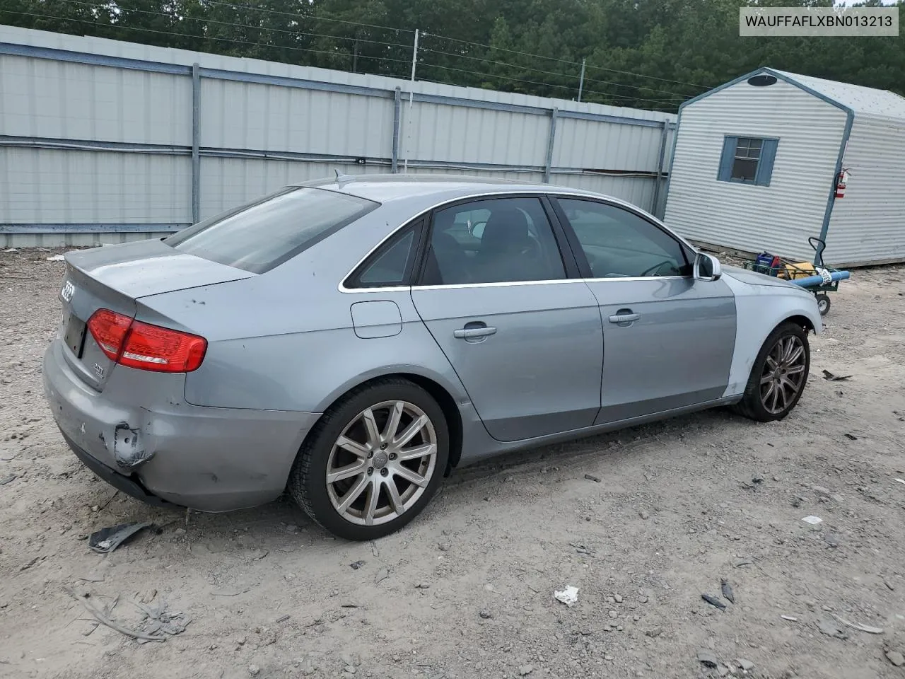 WAUFFAFLXBN013213 2011 Audi A4 Premium Plus