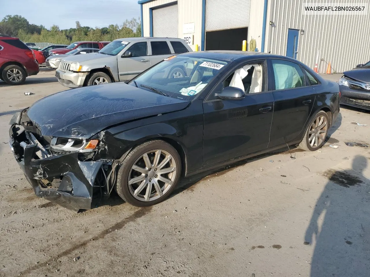 WAUBFAFL2BN026567 2011 Audi A4 Premium