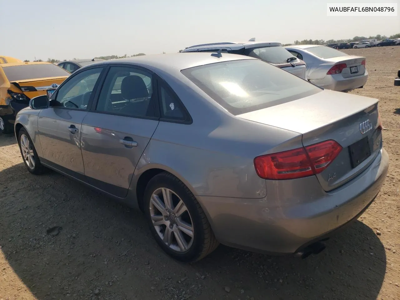 WAUBFAFL6BN048796 2011 Audi A4 Premium