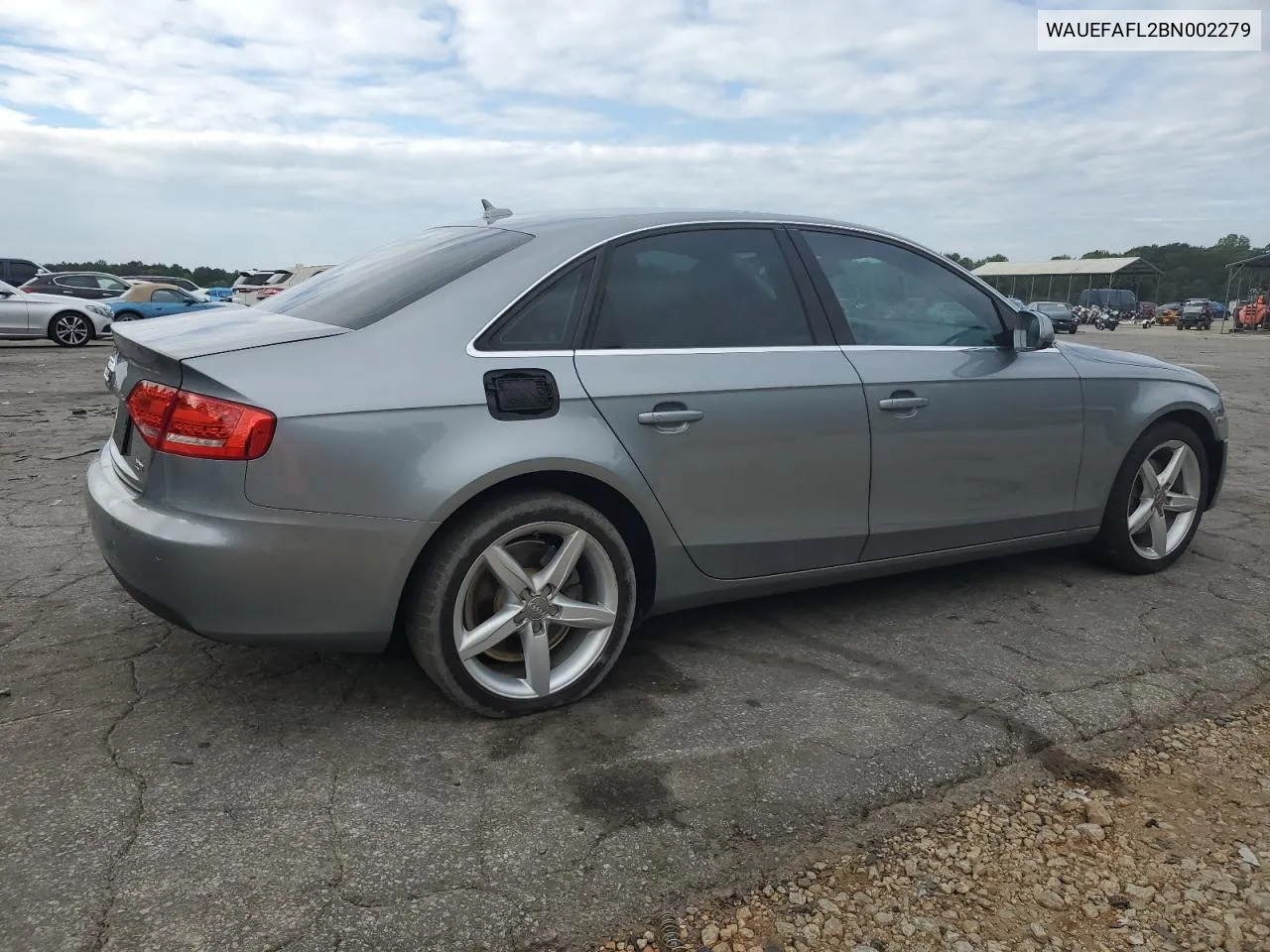 WAUEFAFL2BN002279 2011 Audi A4 Premium Plus