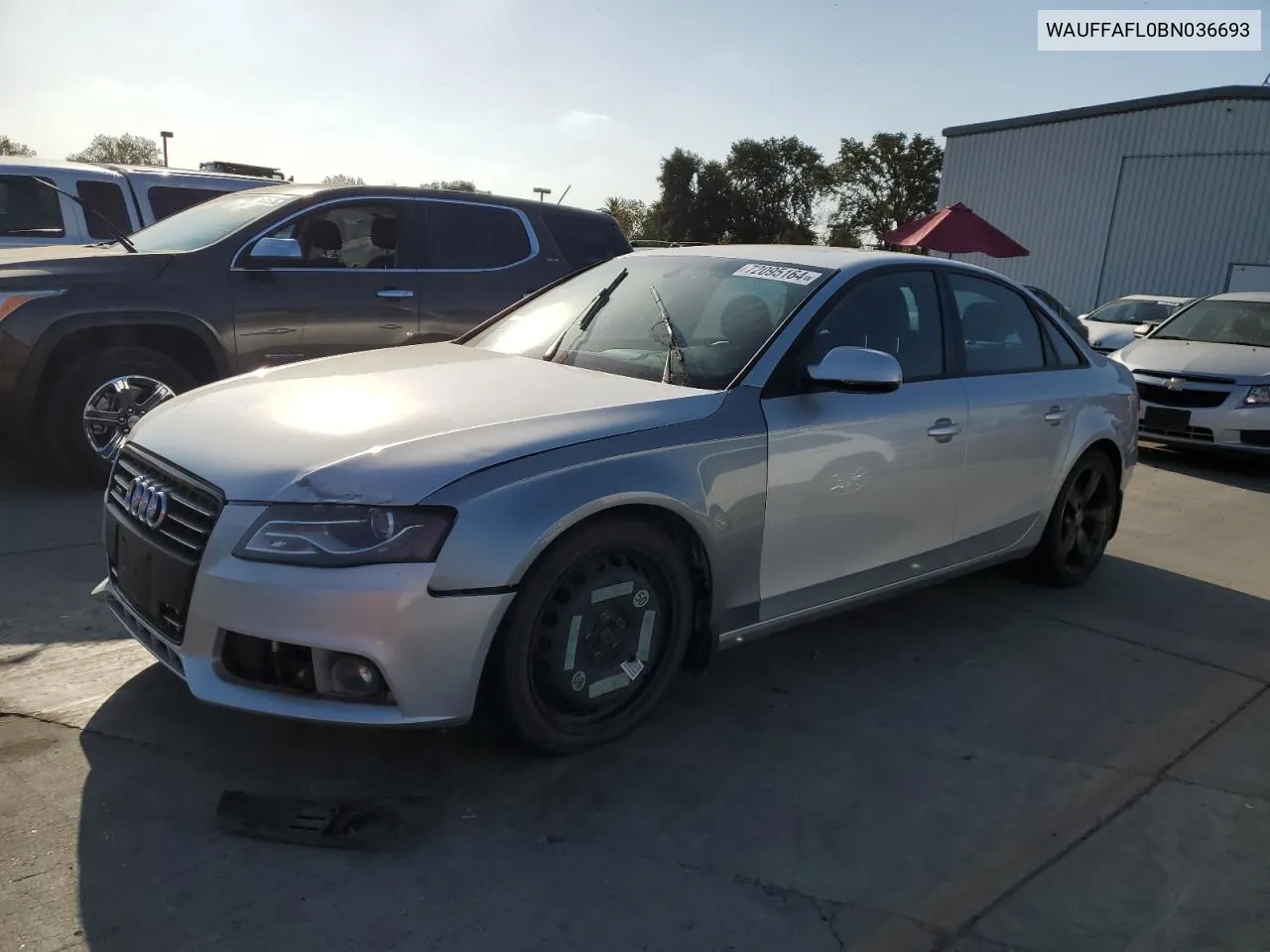 WAUFFAFL0BN036693 2011 Audi A4 Premium Plus