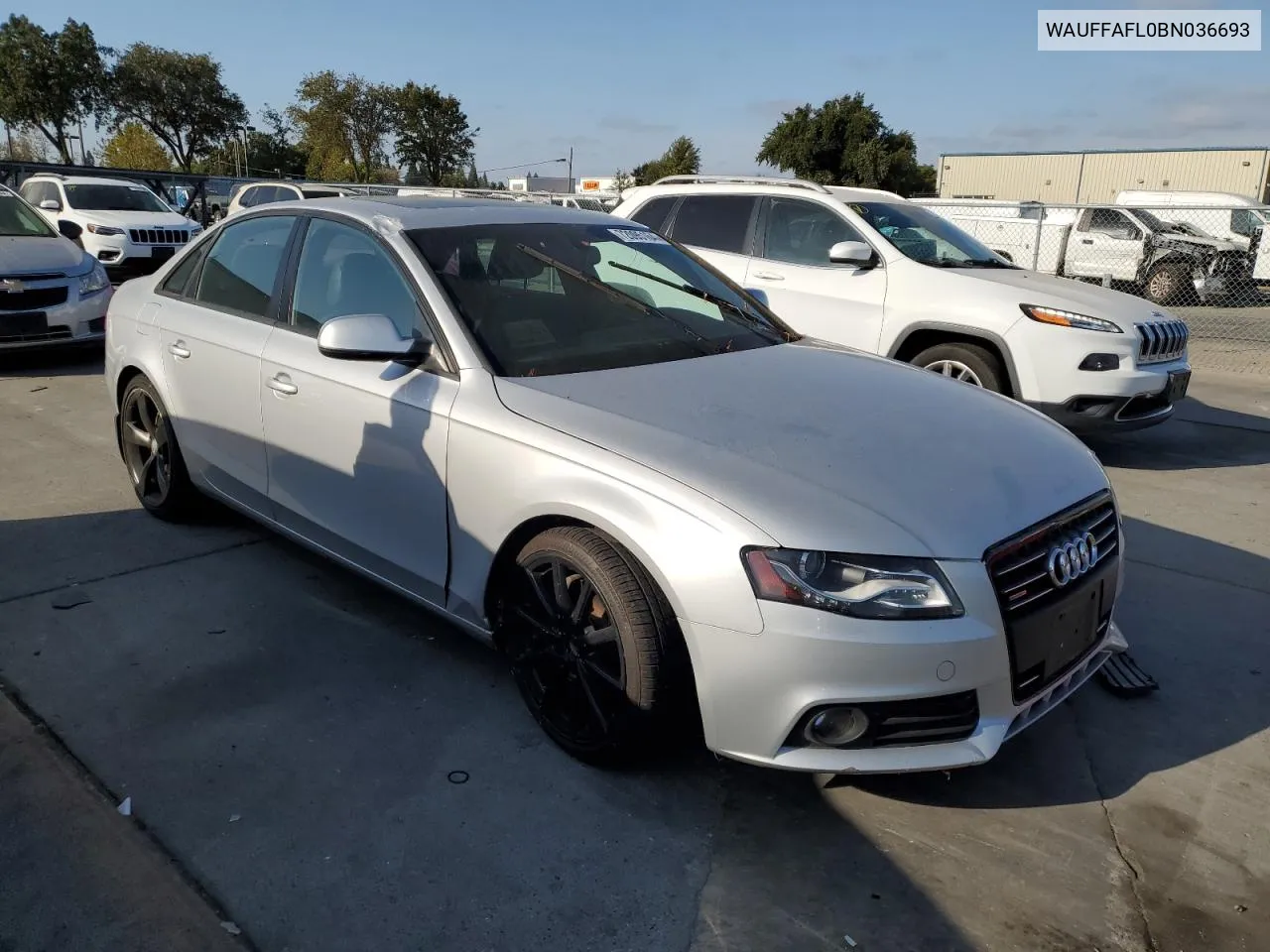 WAUFFAFL0BN036693 2011 Audi A4 Premium Plus