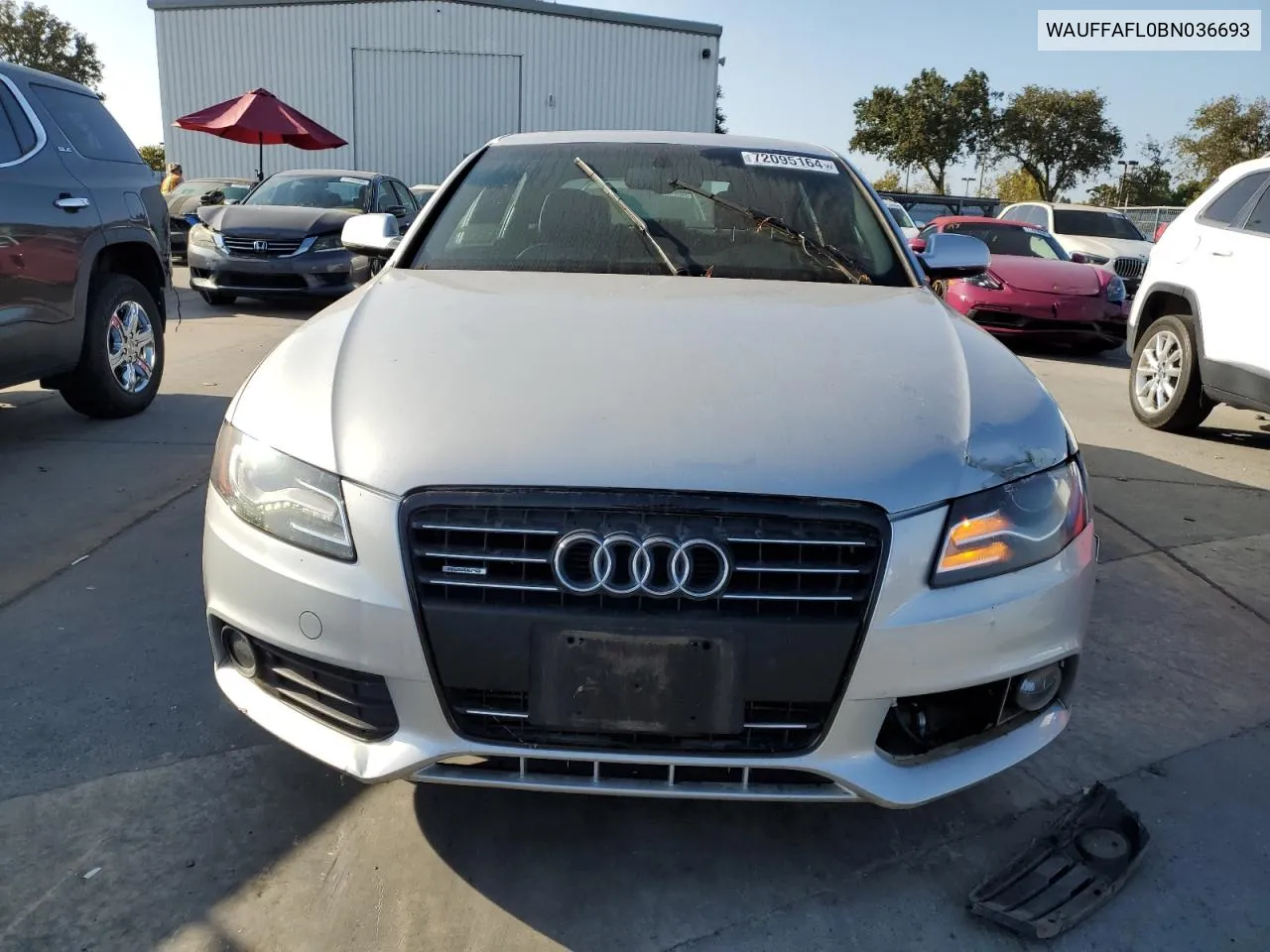 WAUFFAFL0BN036693 2011 Audi A4 Premium Plus