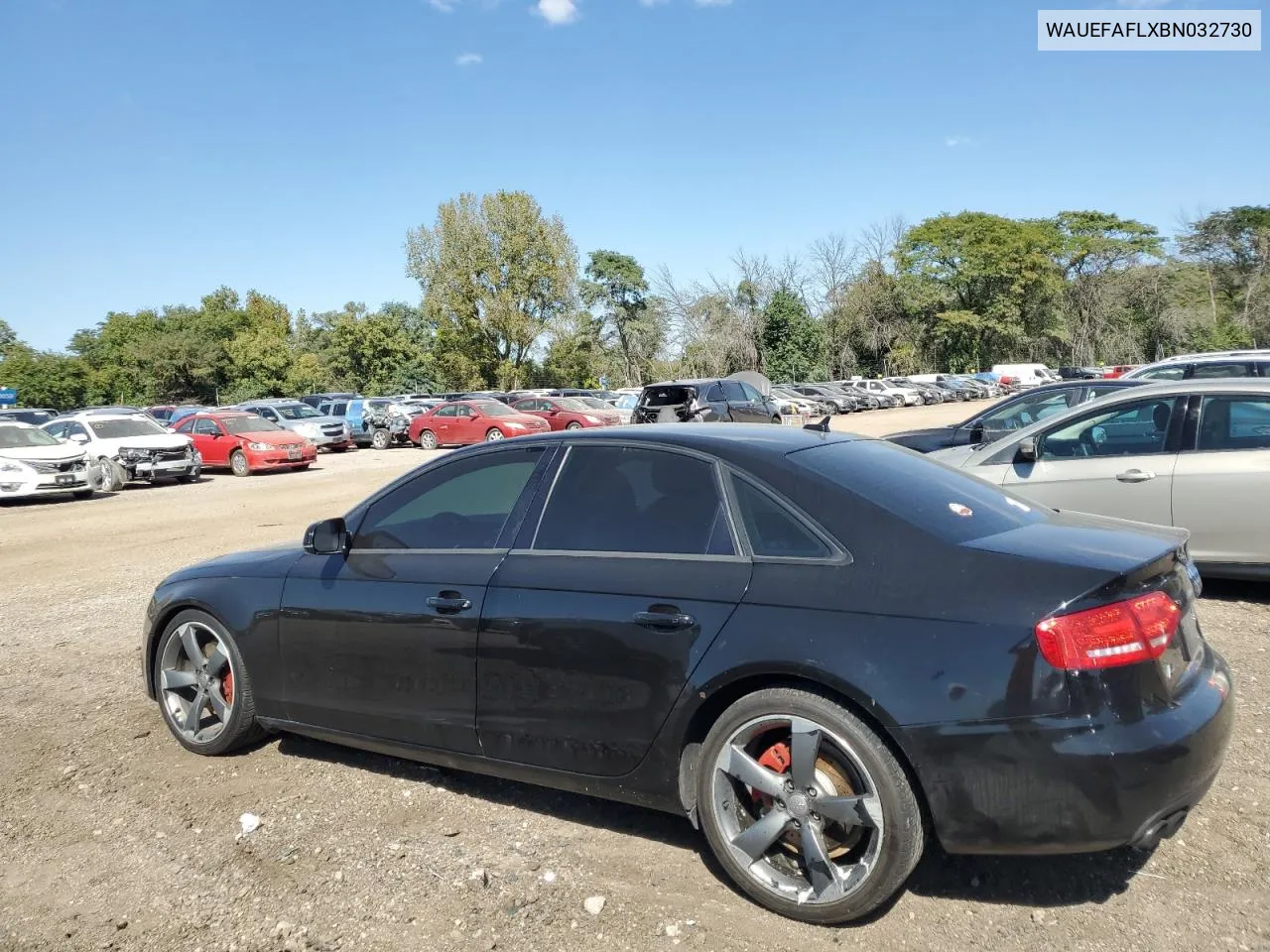 WAUEFAFLXBN032730 2011 Audi A4 Premium Plus