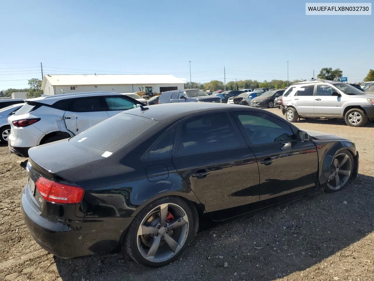 WAUEFAFLXBN032730 2011 Audi A4 Premium Plus