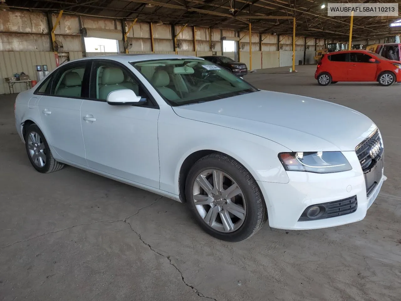 2011 Audi A4 Premium VIN: WAUBFAFL5BA110213 Lot: 73209544