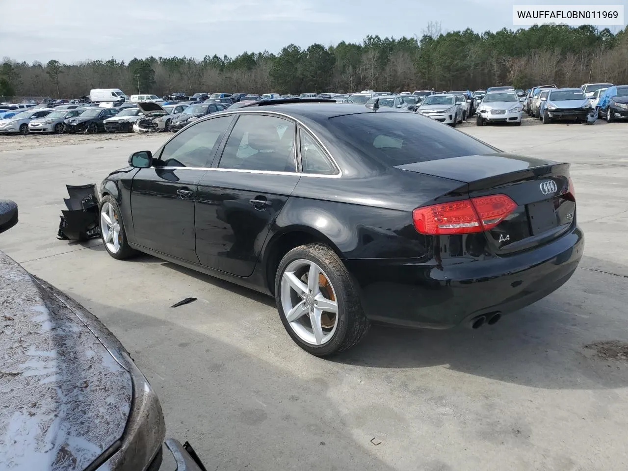 2011 Audi A4 Premium Plus VIN: WAUFFAFL0BN011969 Lot: 73385554