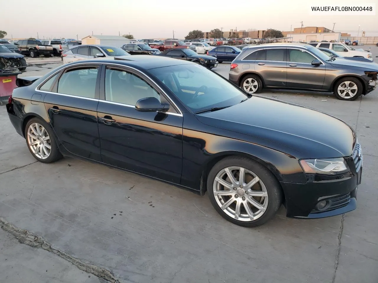 2011 Audi A4 Premium Plus VIN: WAUEFAFL0BN000448 Lot: 74693854